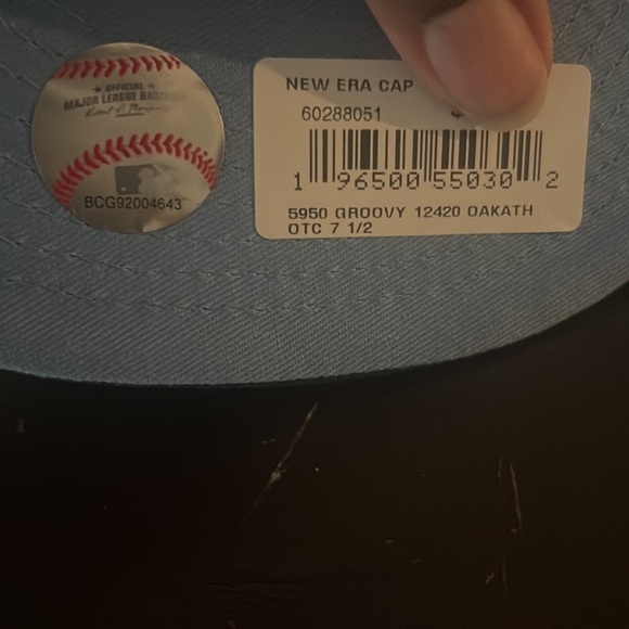 New Era 59FIFTY Oakland A’s Groovy Fitted Hat Size 7 1/2 - Picture 5 of 10